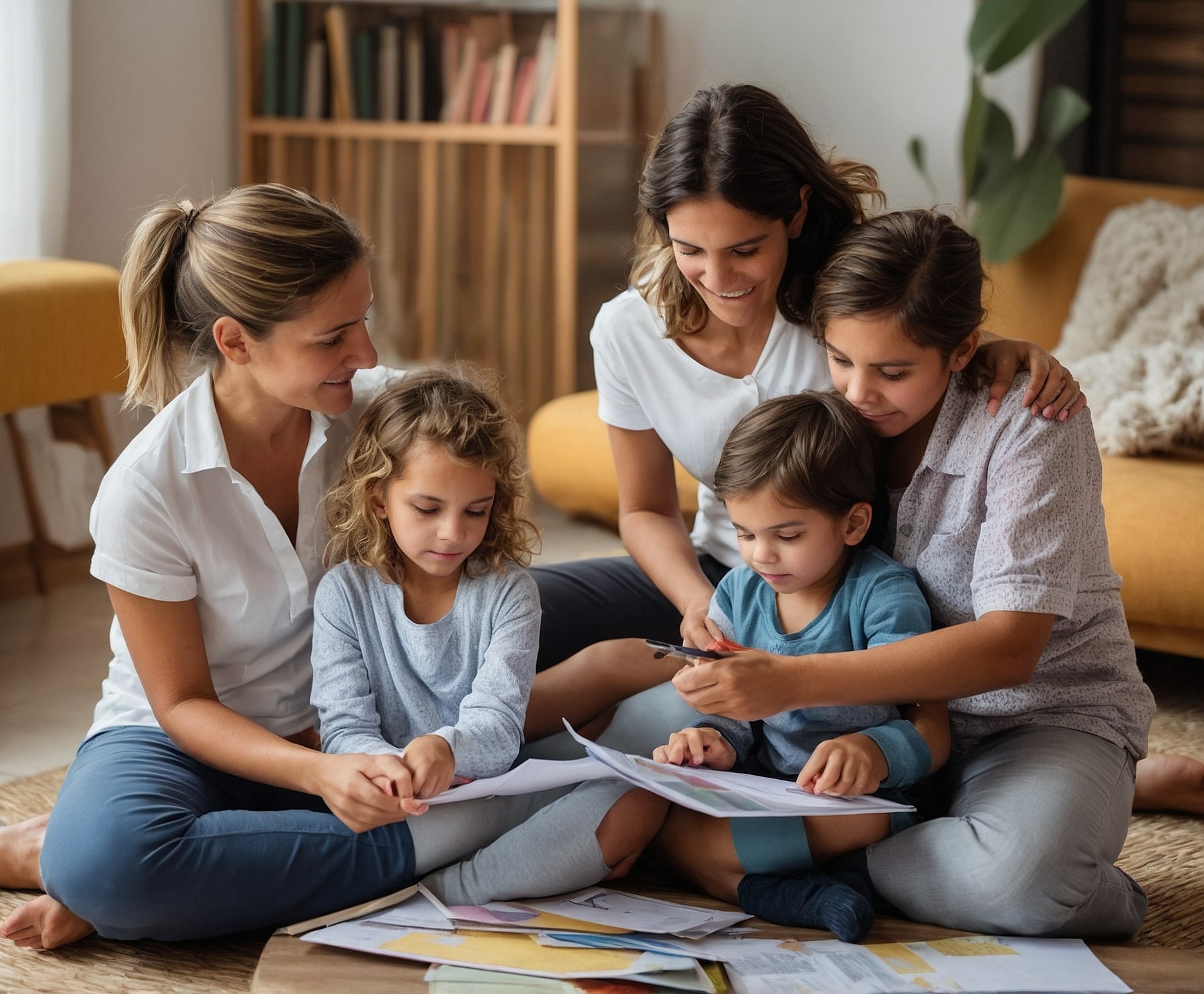 Soluciones financieras para familias.